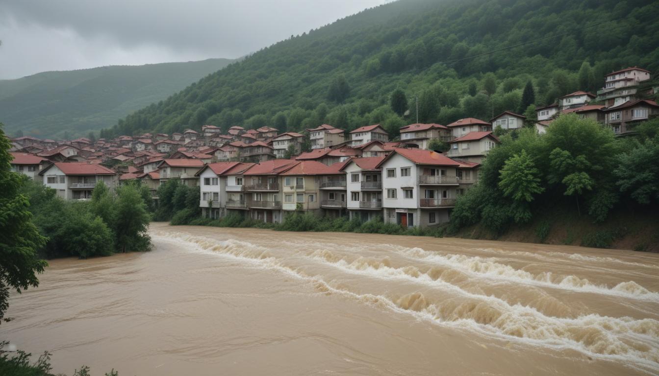 Zonguldak'ta Su Baskınları! Çeşitli Alanlar Zarar Gördü!